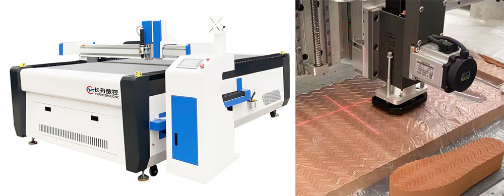 EVA PU Foam Board Soles Insoles Flatbed Digital Cutting Machine - China ...