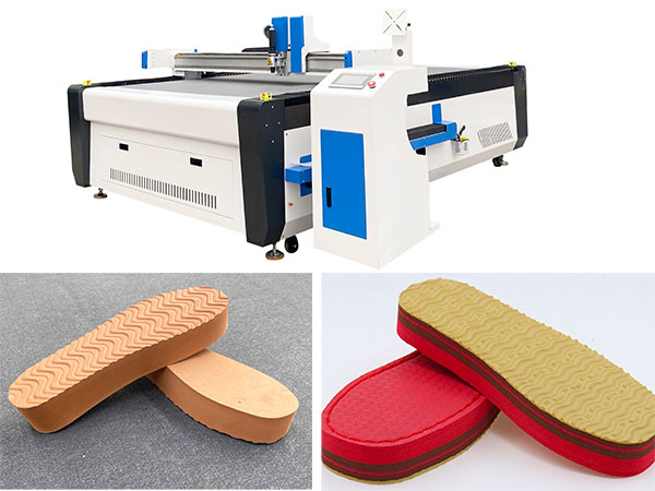 Macchina da taglio digitale CNC per suole per scarpe in fogli di schiuma EVA