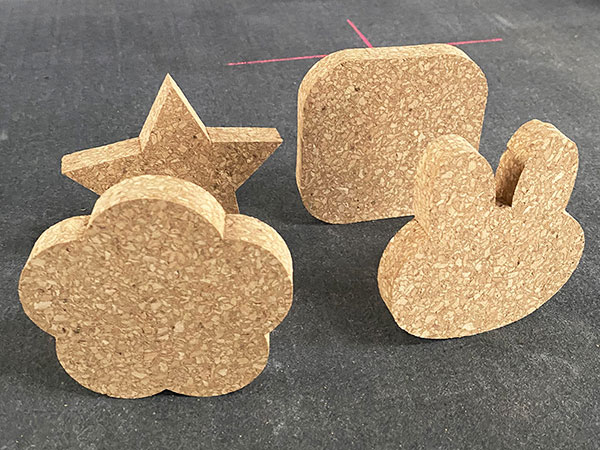 Macchina da taglio digitale CNC a base piana per legno di sughero