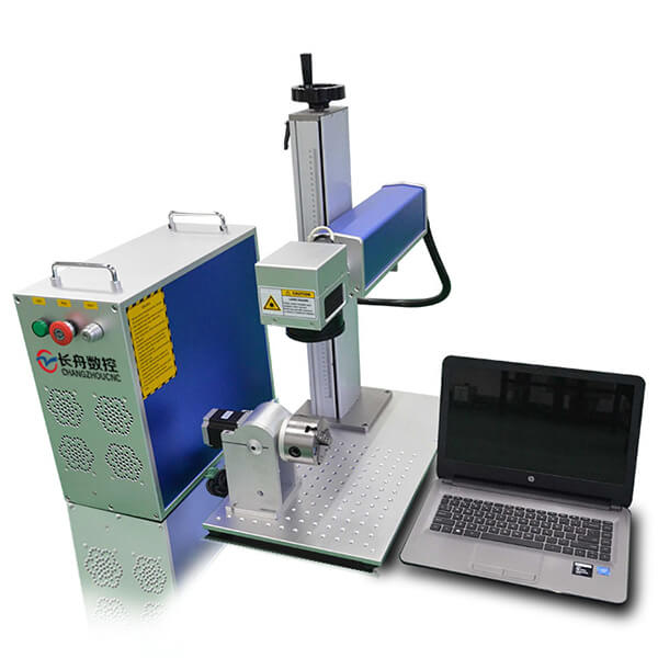 China Laser Marking Machine Engraver On Metal Steel